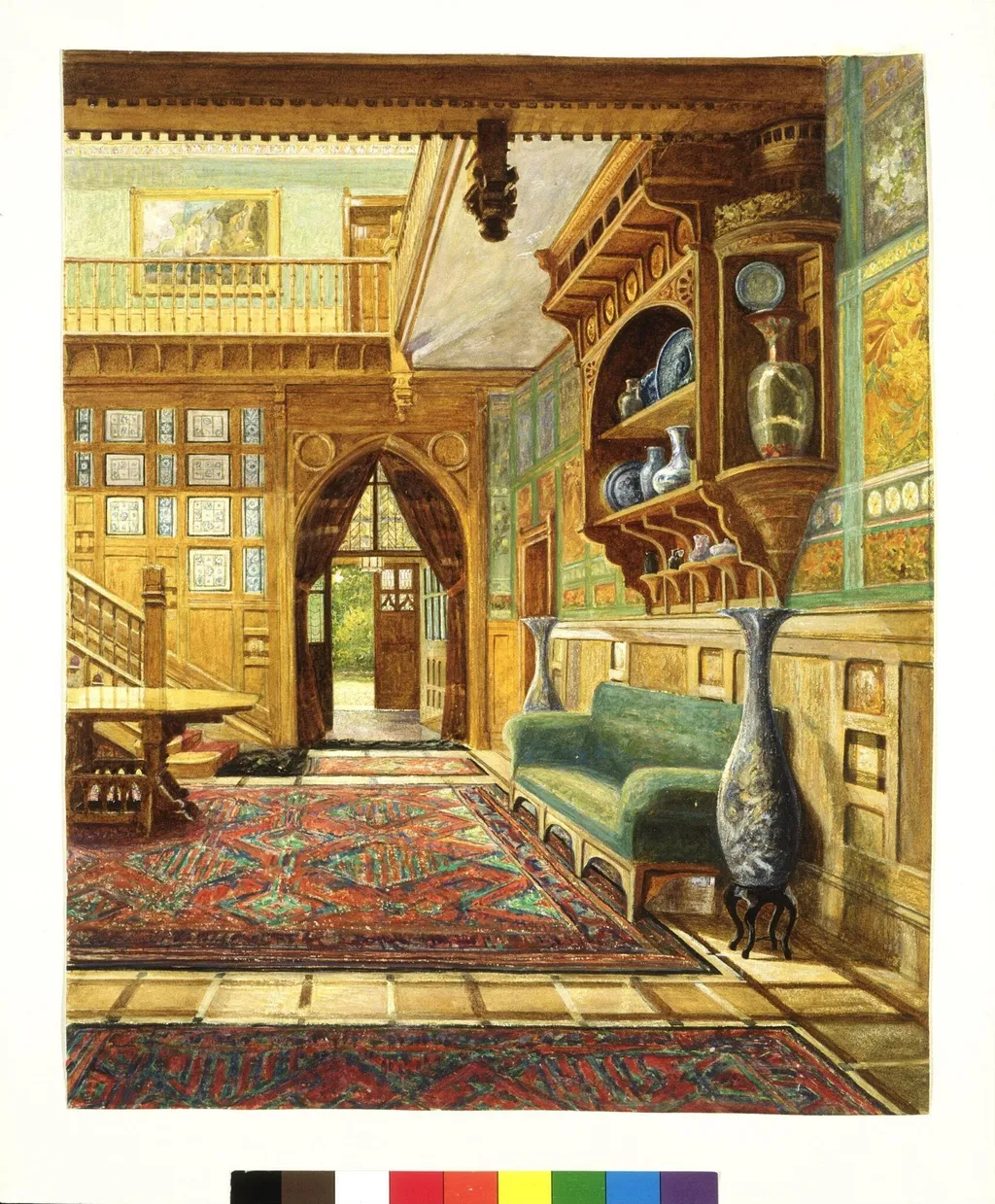Untitled, by William Kenrick, watercolor, 1877