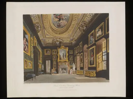View of Queen Caroline's Drawing Room, by William Kent