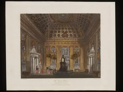 View of the Cupola Room, by William Kent