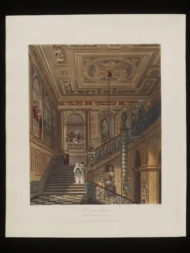 View of the Great Staircase, by William Kent
