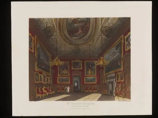 View of the King's Great Drawing Room, by William Kent