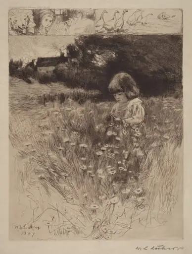 Little Red Riding Hood, by William Langson Lathrop