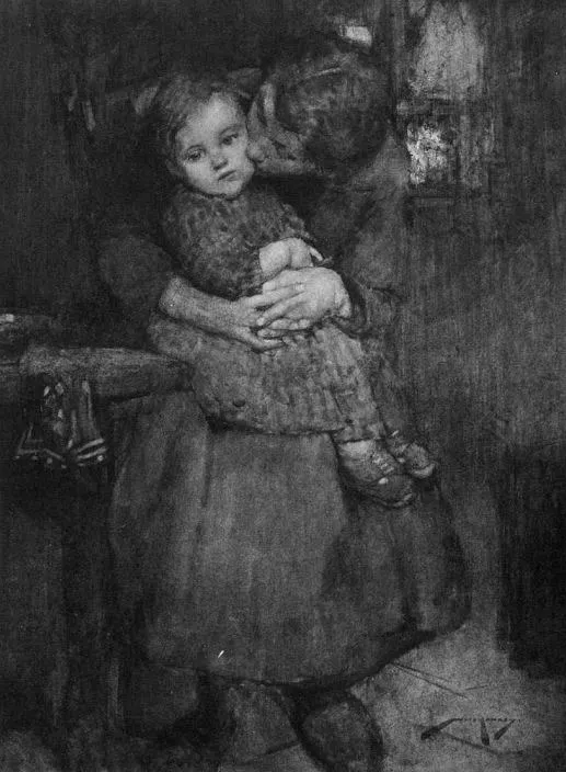 The Kiss, by William Lee Hankey, unspecified, 1919