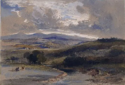 Landscape, by William Leighton Leitch