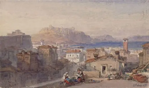 Naples, by William Leighton Leitch