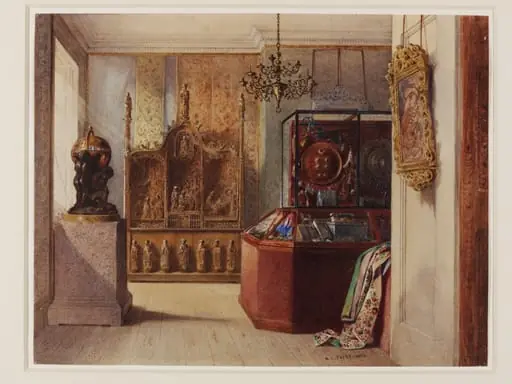 Marlborough House: First Room, by William Linnaeus Casey