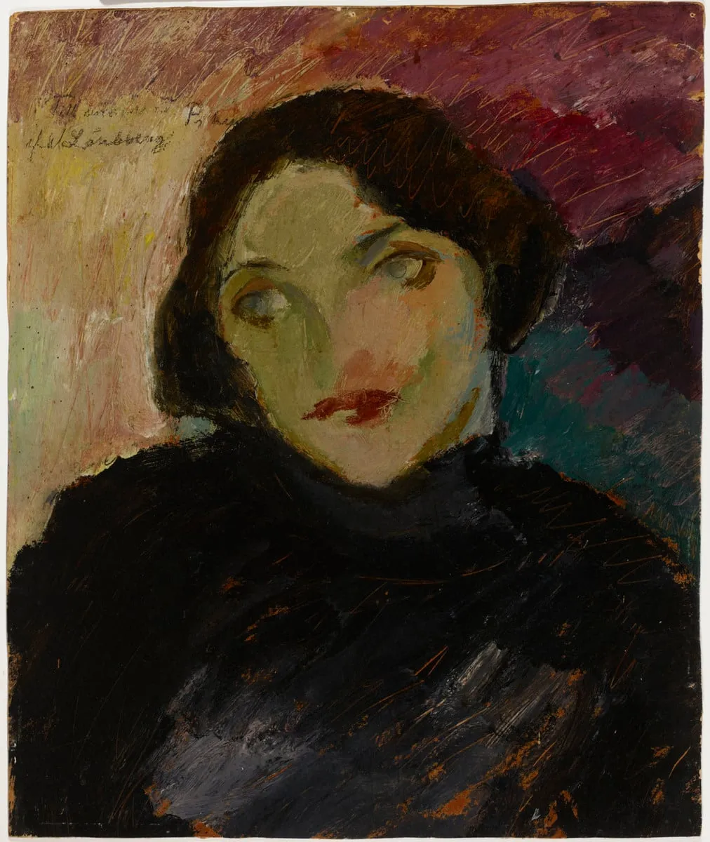 Hilja Ramstedtin muotokuva, by William Lönnberg, unspecified