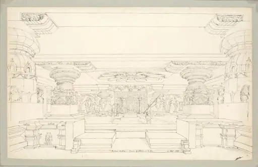 Front of the Indra Sabha Cave at Ellora