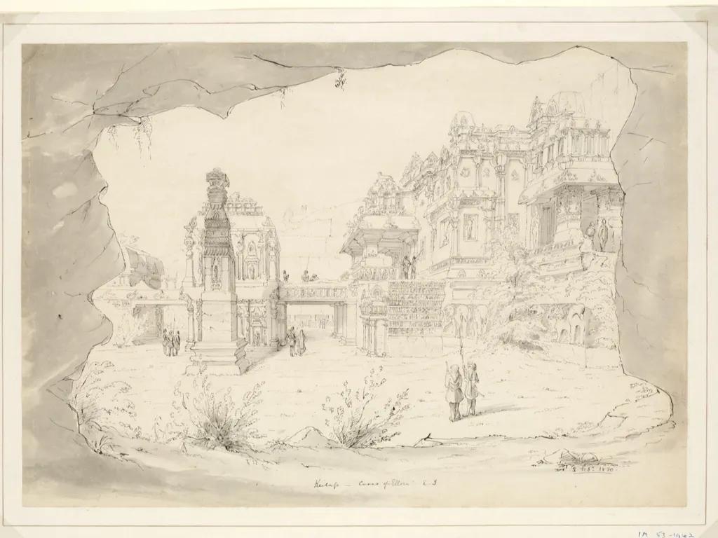 Kailasanatha Temple, Ellora, by William Maj. Gen. Lacy, 2