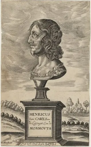Bust of Earl of Monmouth, by William Marshall