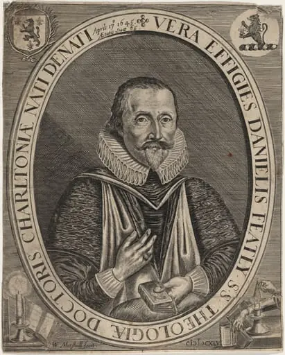 Daniel Featly, age 65, by William Marshall