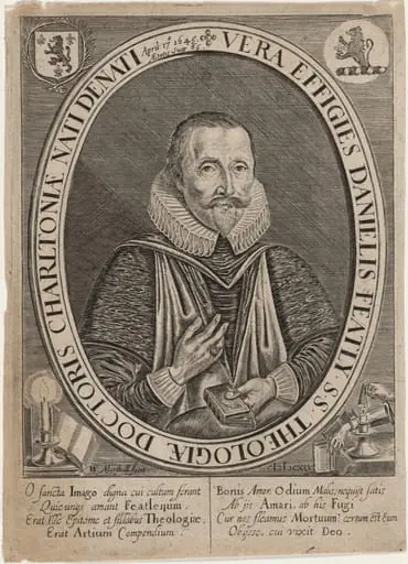 Daniel Featly, age 65, by William Marshall