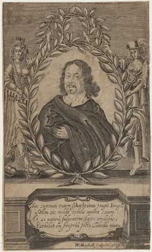 James Shirley, by William Marshall