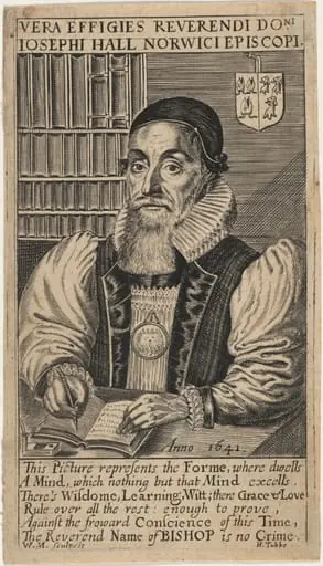 Joseph Hall, Bishop of Norwich, by William Marshall