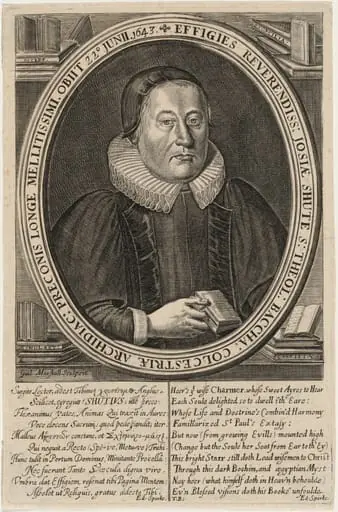 Josiah Shute, B.D., by William Marshall