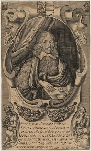 Sir Robert Stapylton, dramatic poet and translator, by William Marshall