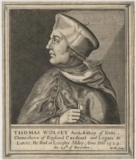 Thomas Wolsey, Cardinal, Archibishop of York, by William Marshall