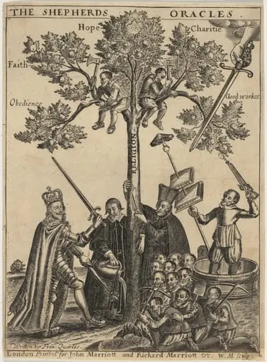Title Page to Francis Quarles, Shepherds Oracles, by William Marshall