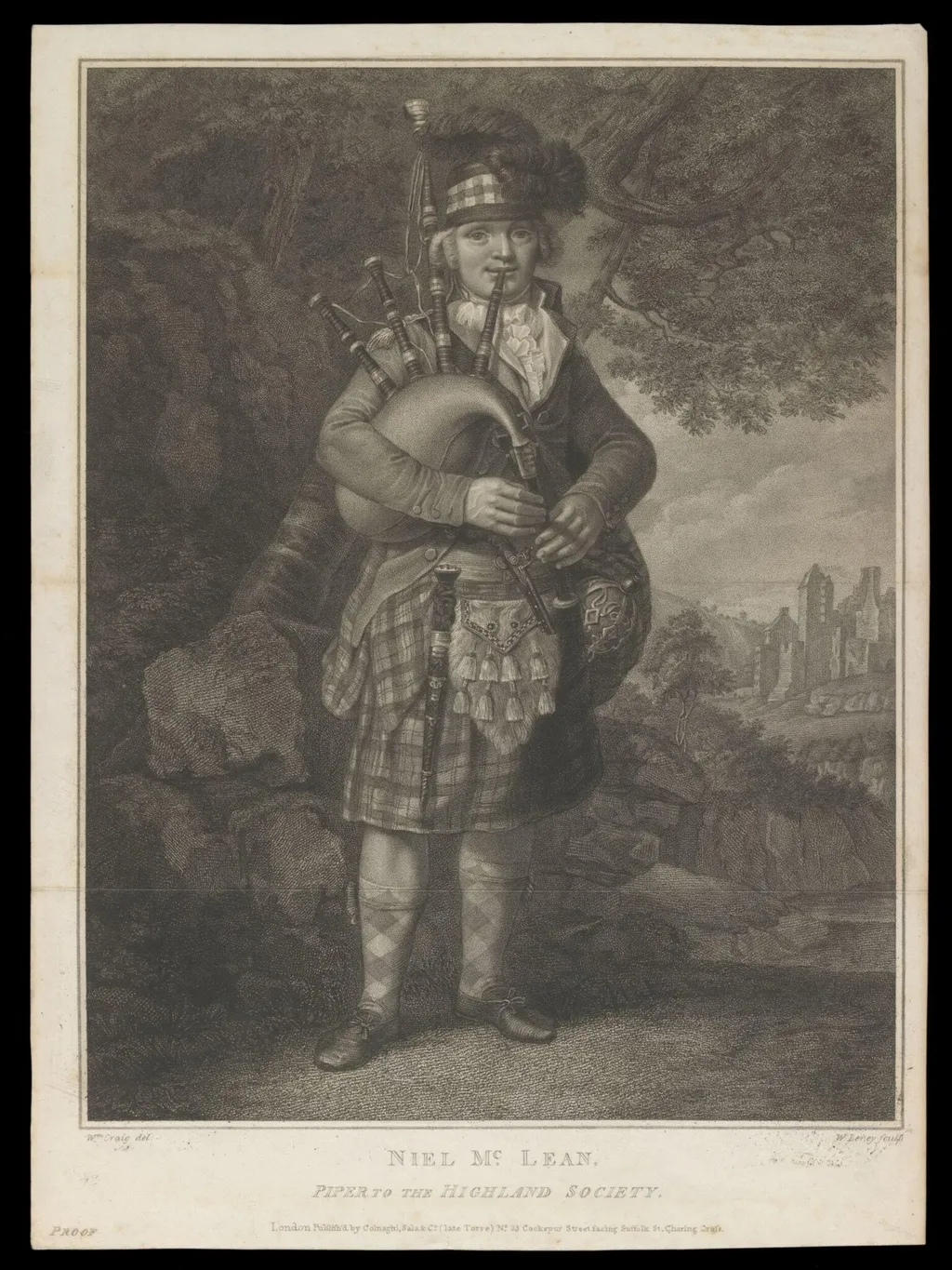 H Beard Print Collection, by William Marshall Craig, 1750