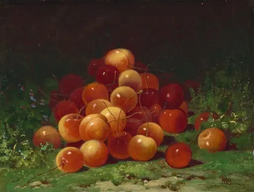 Mound of Cherries, by William Mason Brown