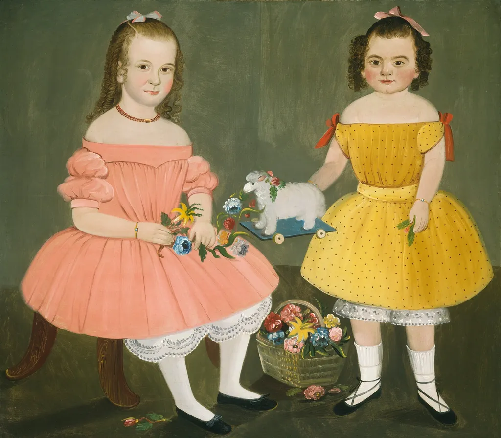 The Burnish Sisters, by William Matthew Prior, oil, 1854