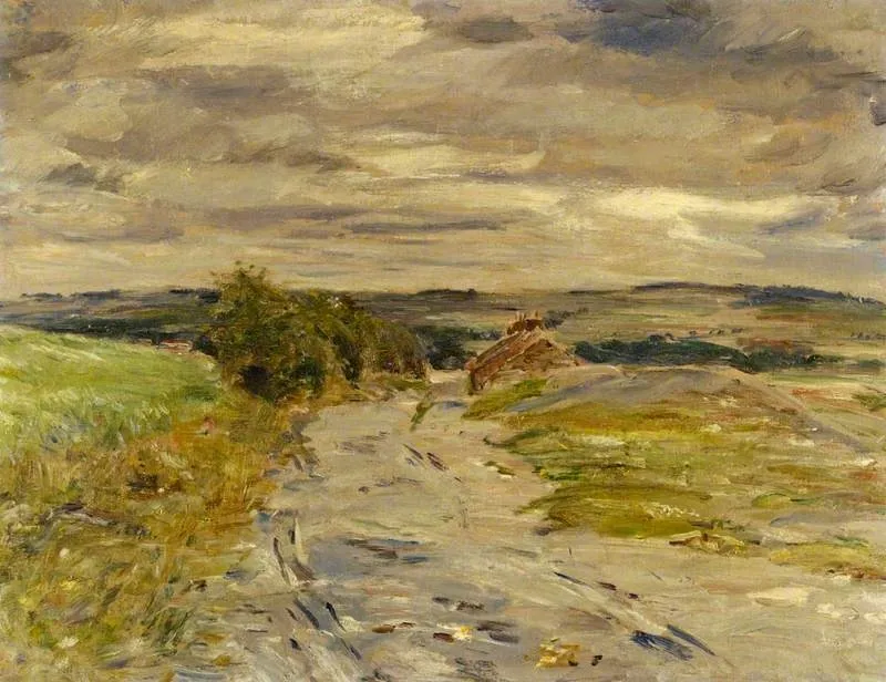Cornfield, Sandy Dean, by William McTaggart, oil, 1896