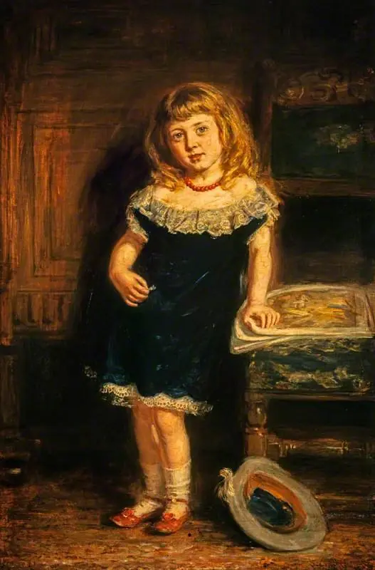 Molly (Mary Gavin, 1870 - 1942), by William McTaggart