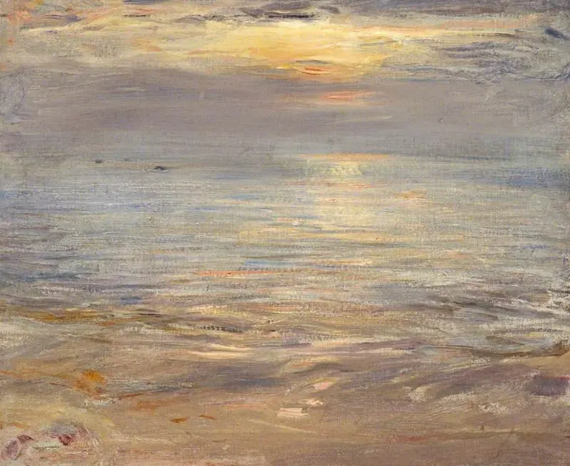 Quiet Sunset, Machrihanish, by William McTaggart