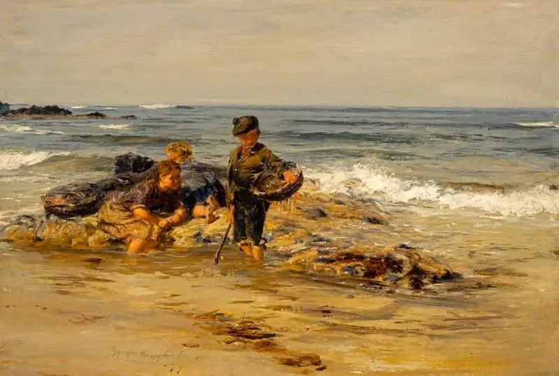 The Bait Gatherers, by William McTaggart