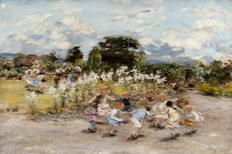 The Lilies, by William McTaggart