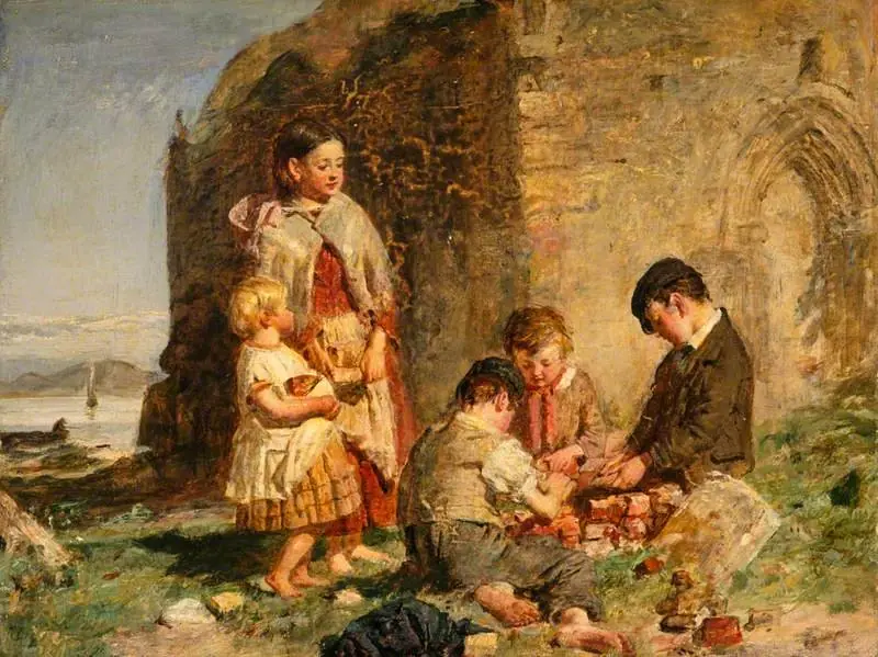 The Past and the Present, by William McTaggart