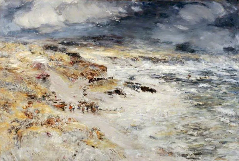 The Storm, by William McTaggart, oil, 1896