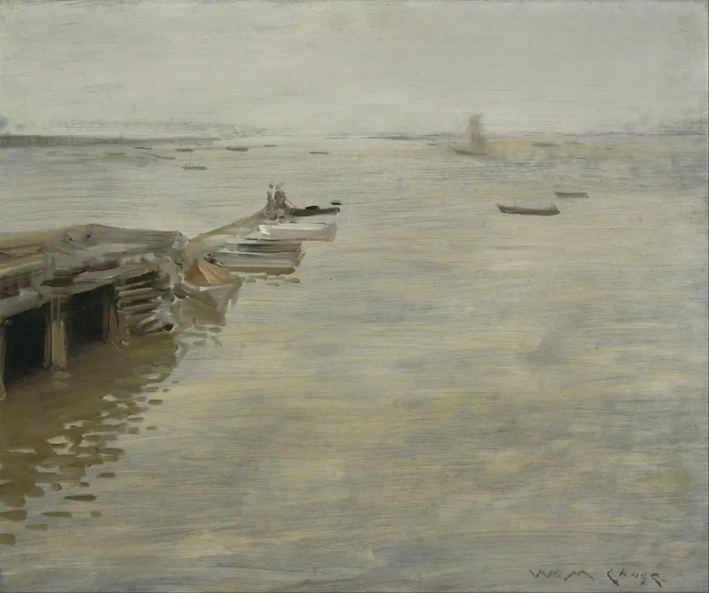 A Gray Day, by William Merritt Chase
