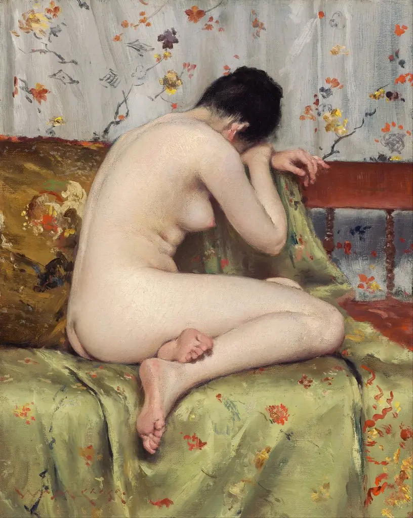 A Modern Magdalen, by William Merritt Chase