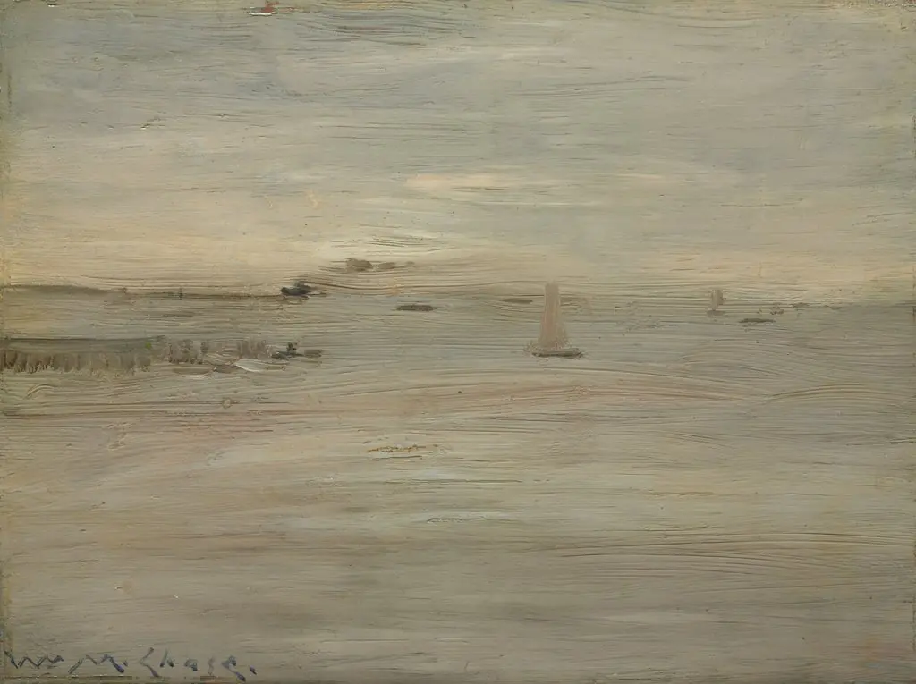 Marine, by William Merritt Chase