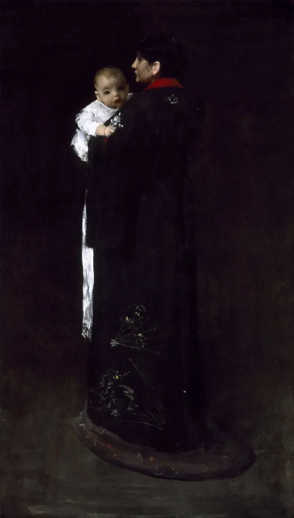 Mother and Child (The First Portrait)