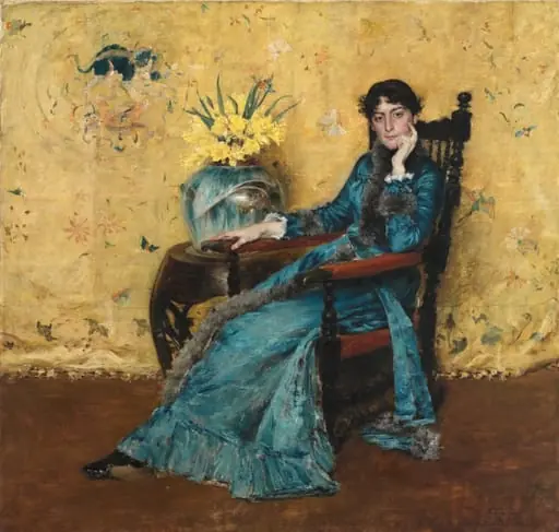 Portrait of Dora Wheeler, by William Merritt Chase