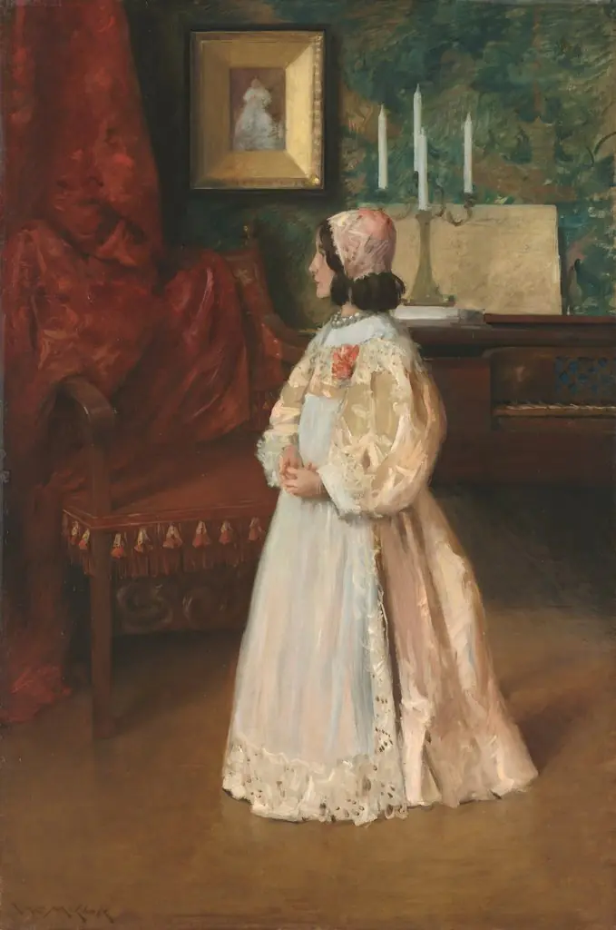 Portrait of My Daughter Alice, by William Merritt Chase