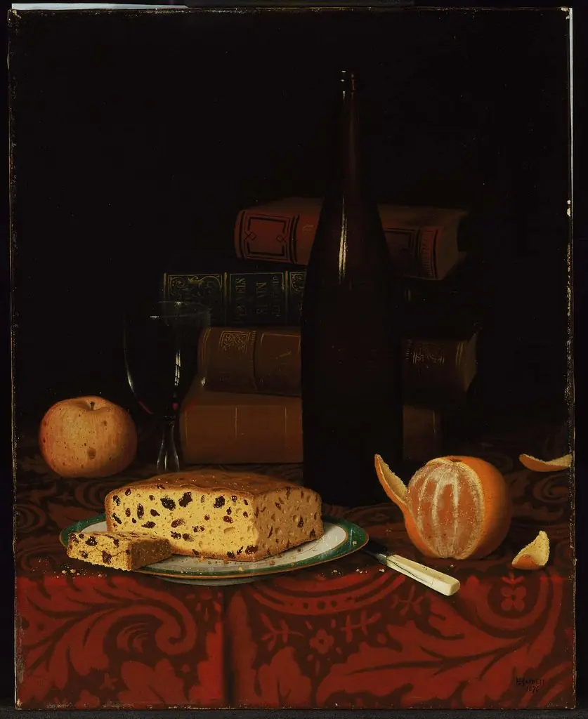 A Lunch, by William Michael Harnett