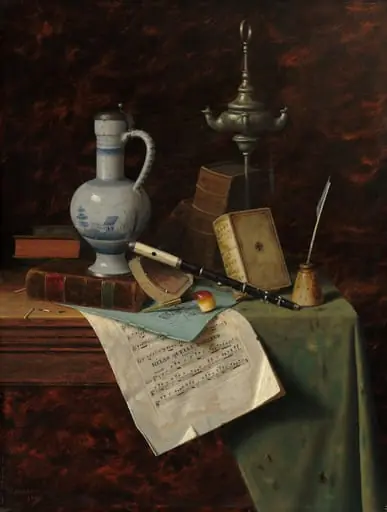 My Gems, by William Michael Harnett
