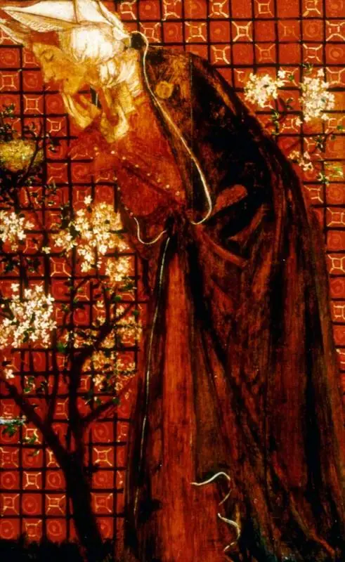 Woman Holding a Small Book, by William Morris