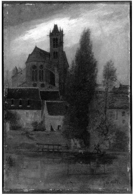 Along the River, by William Morris Hunt, unspecified, 1861