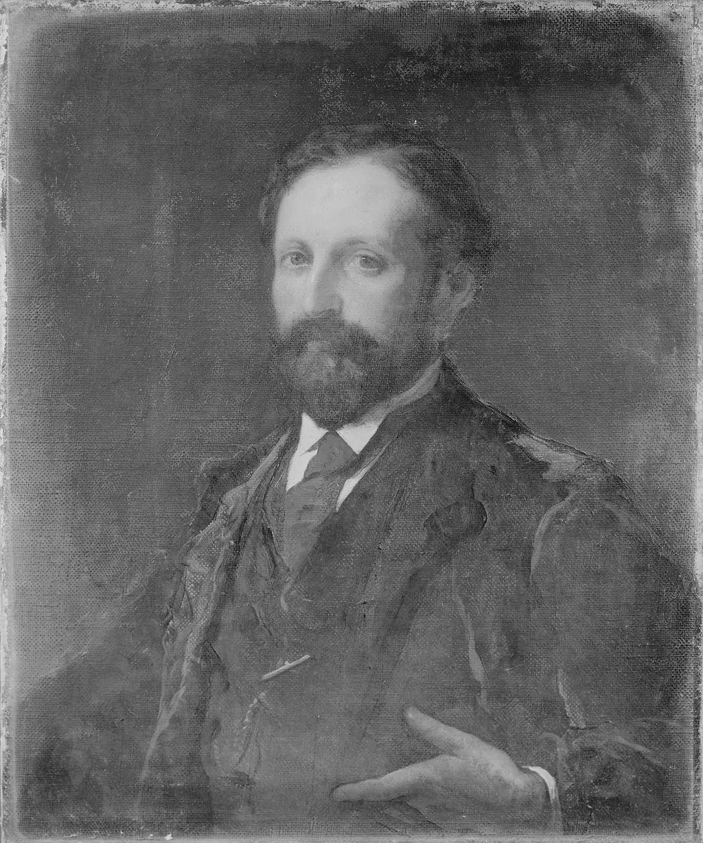 Barthold Schlesinger, by William Morris Hunt, oil, 1873