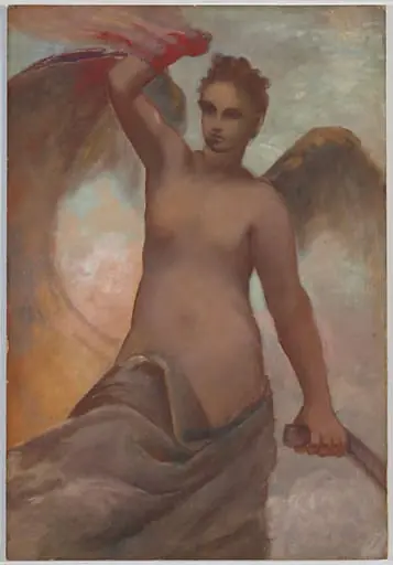 Fortune: A Study for "The Discoverer", by William Morris Hunt