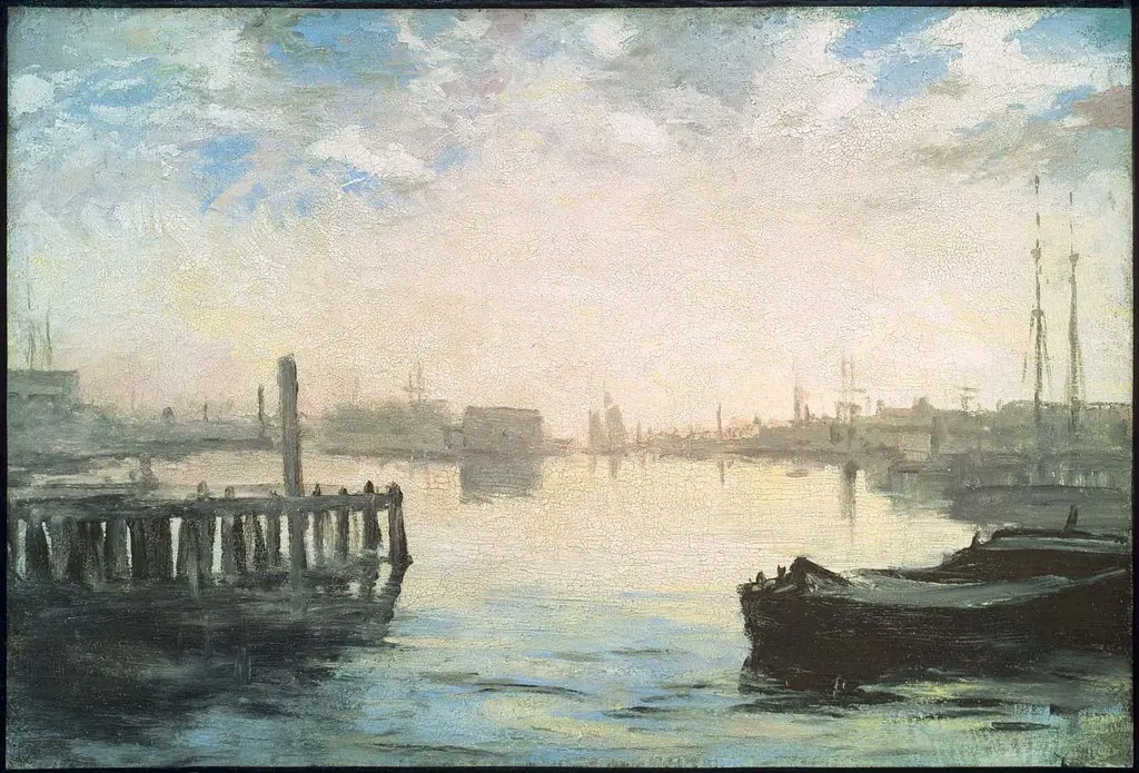 Gloucester Harbor, by William Morris Hunt