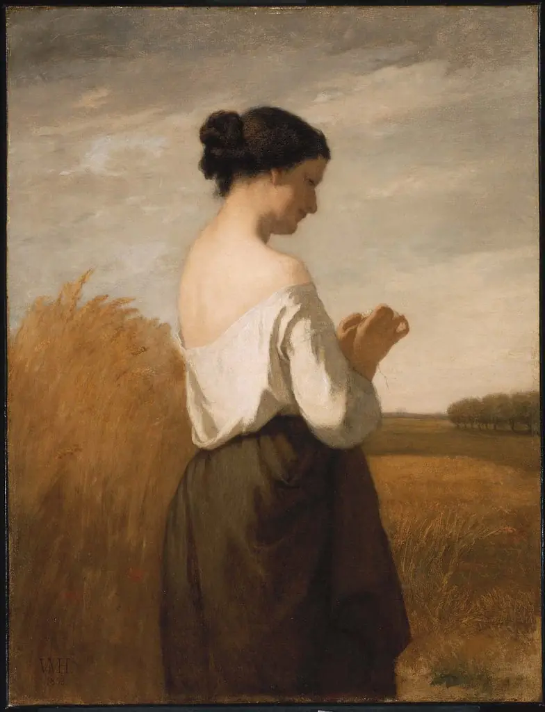 La Marguerite, by William Morris Hunt