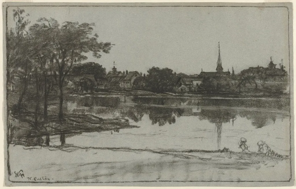 North Easton, Massachusetts, by William Morris Hunt, 1877