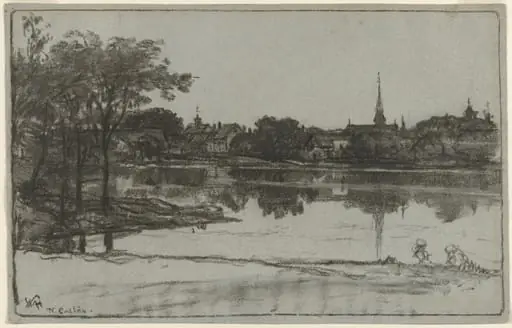 North Easton, Massachusetts, by William Morris Hunt