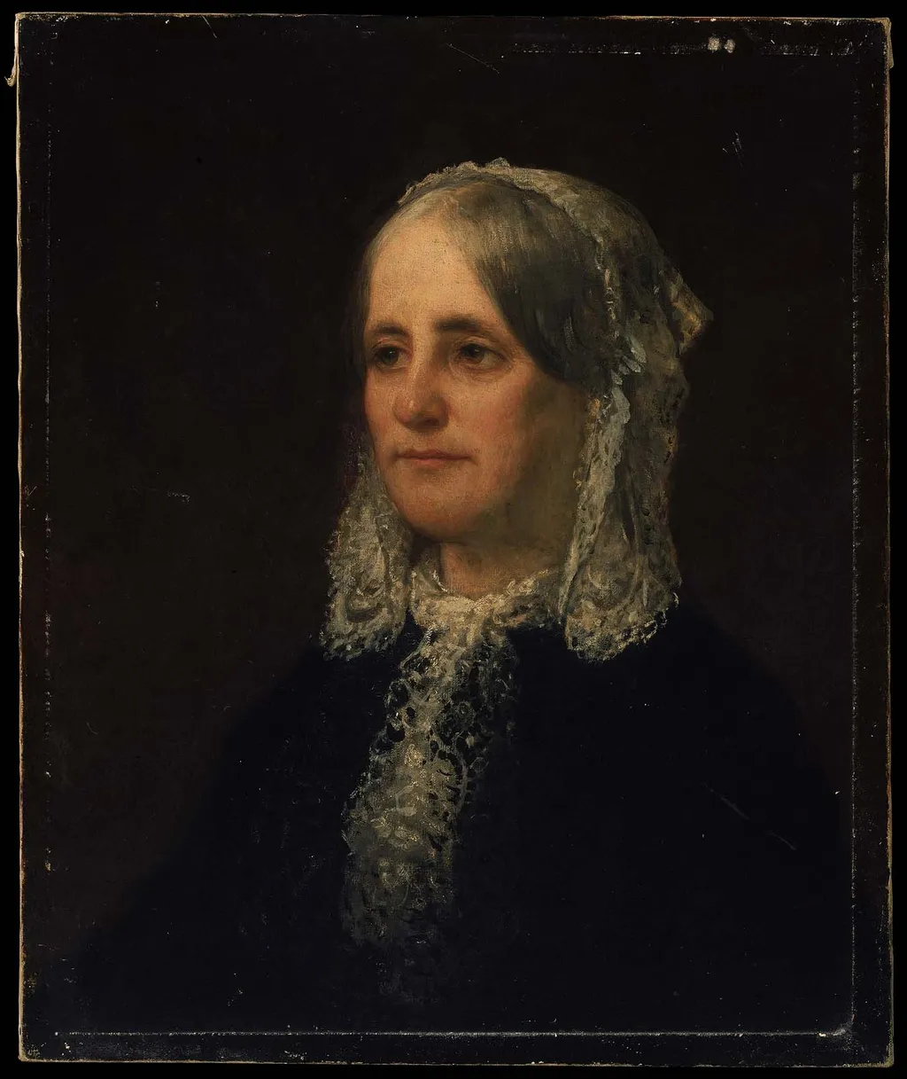Portrait of a Lady, by William Morris Hunt, oil, 1861