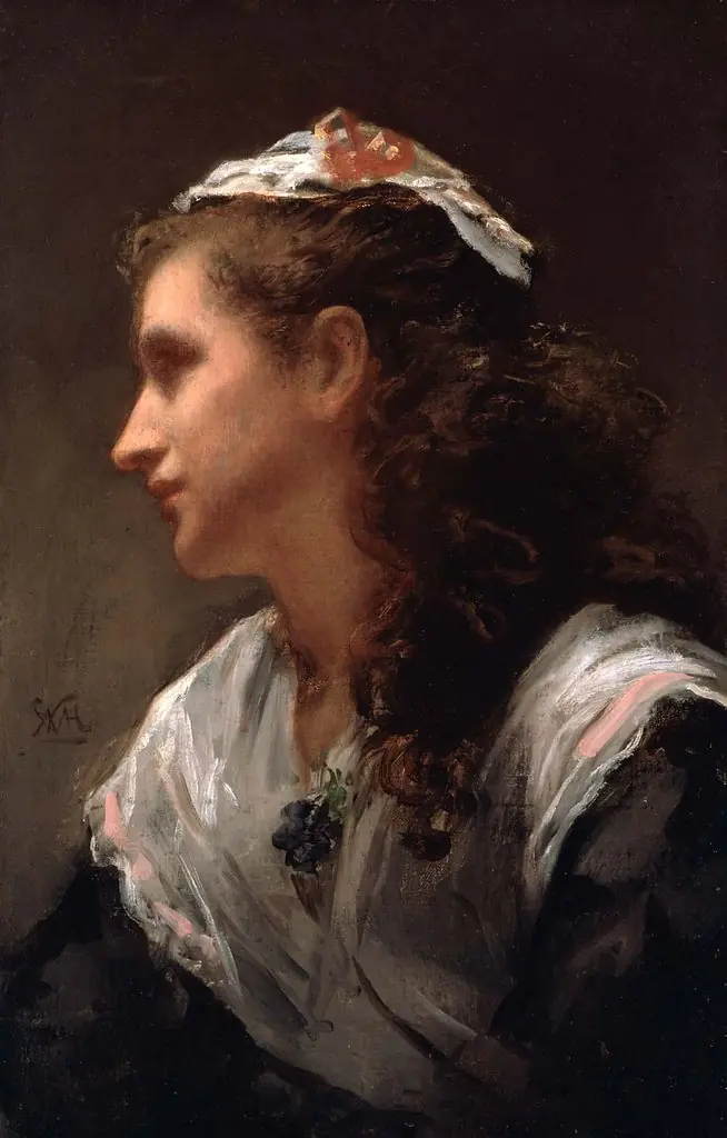 Priscilla, by William Morris Hunt